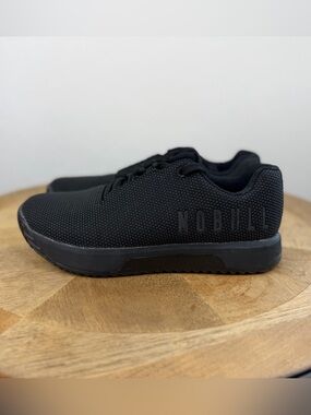 •NOBULL• Women's Outwork Edge Black Max Support Training Shoe M7 W8.5